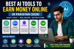 Best AI Tools to Earn Money Online in Pakistan (2026 Beginner Guide)
